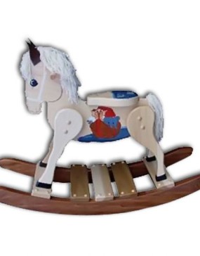 Rocking Horse-Deluxe,small-Painted Noah's Ark