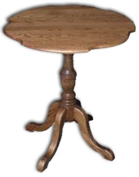 Victorian Parlor Table-Oak