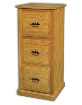 3-Drawer Traditional File Cabinet