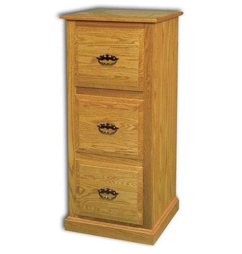 3-Drawer Traditional File Cabinet