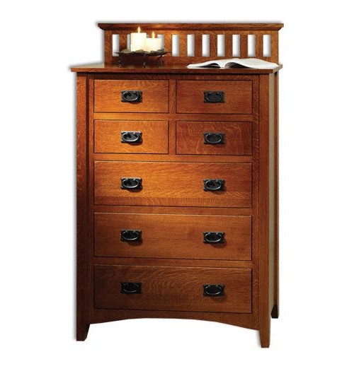 Mission Antique Chest of Drawers