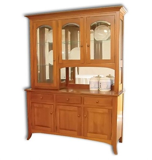 Curved Shaker Hutch / Buffet