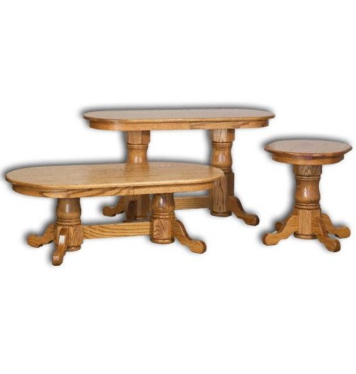 Hawkins Pedestal Occasional Tables