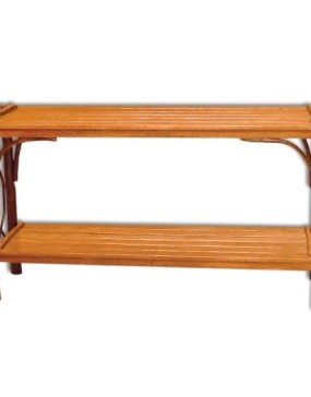 Rustic Hickory Sofa Table