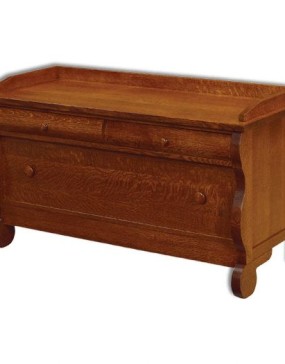 Old Classic Sleigh Blanket Chest