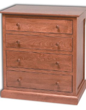 Sante Fe Small 4-Drawer Nightstand