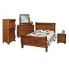 Old Classic Sleigh 2Pc. Armoire