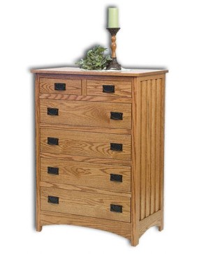 Mission 6 Drawer Chest
