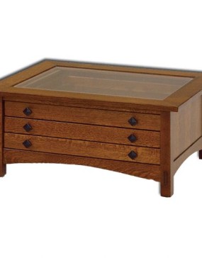 SpringHill Glass Top Coffee Table