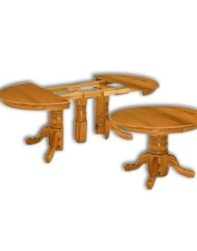 Split Pedestal Table