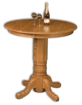 Traditional Pedestal Pub Table